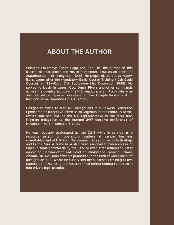 CITIZENSHIP AND IMMIGRATION REGULATORY FRAMEWORK IN NIGERIA